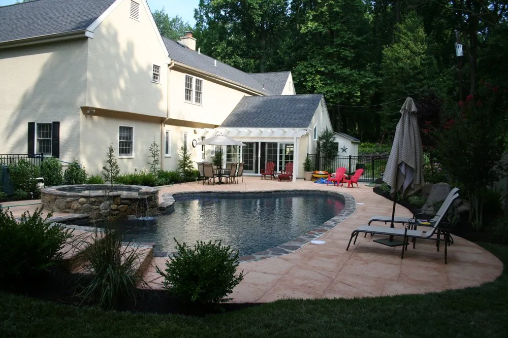 Professional outdoor landscaping in Radnor, PA by Frank O' Sullivan Landscaping