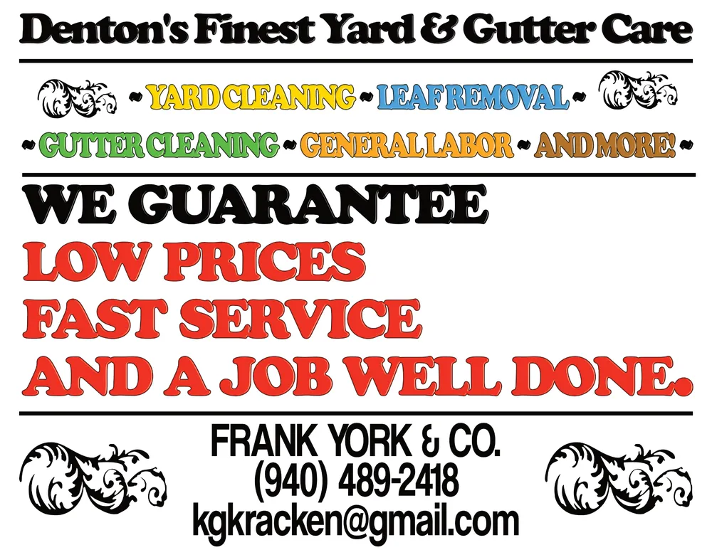 Affordable outdoor landscaping experts serving Denton, TX - Frank York
