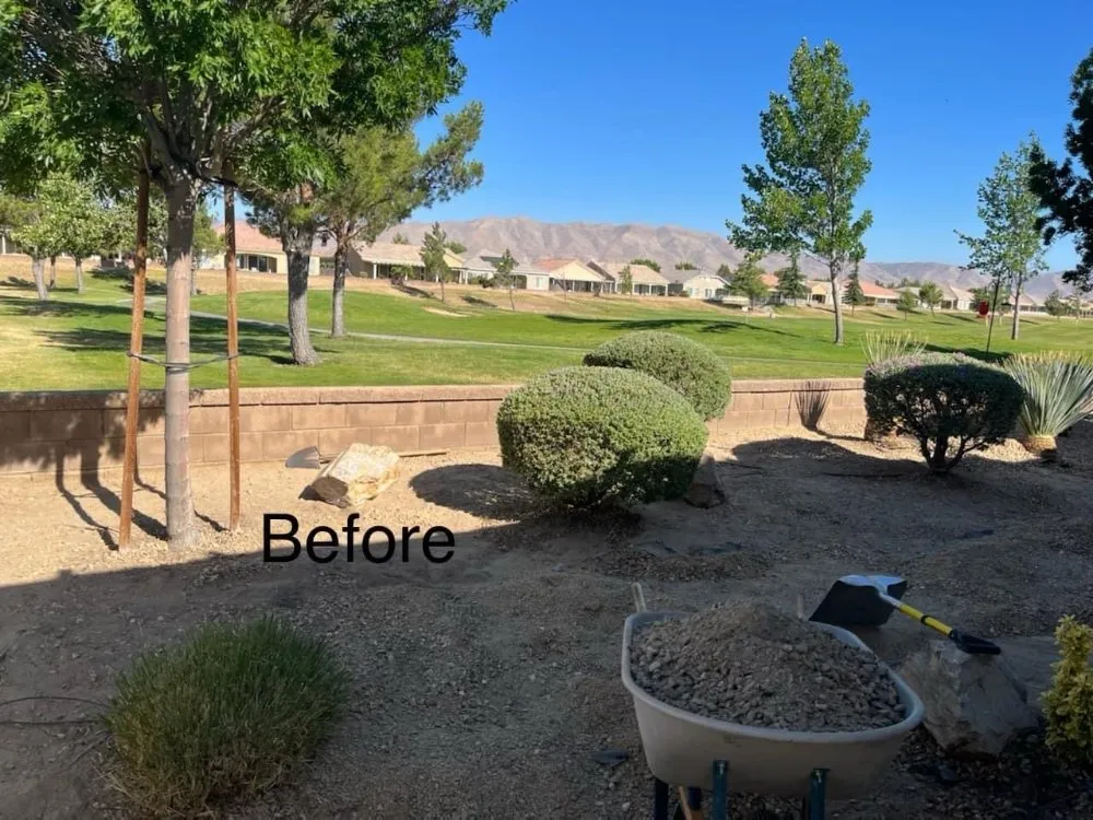 Custom lawn mowing service experts serving Hesperia, CA - Franken’s Landscaping