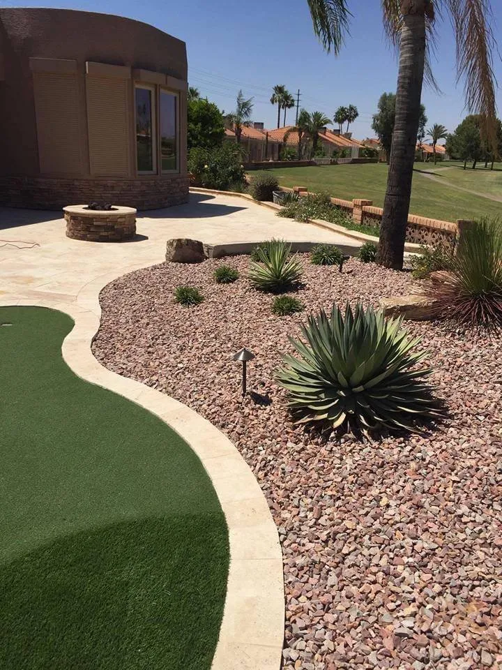 Trusted garden landscaping in El Mirage, AZ - Frankie Construction & Landscaping