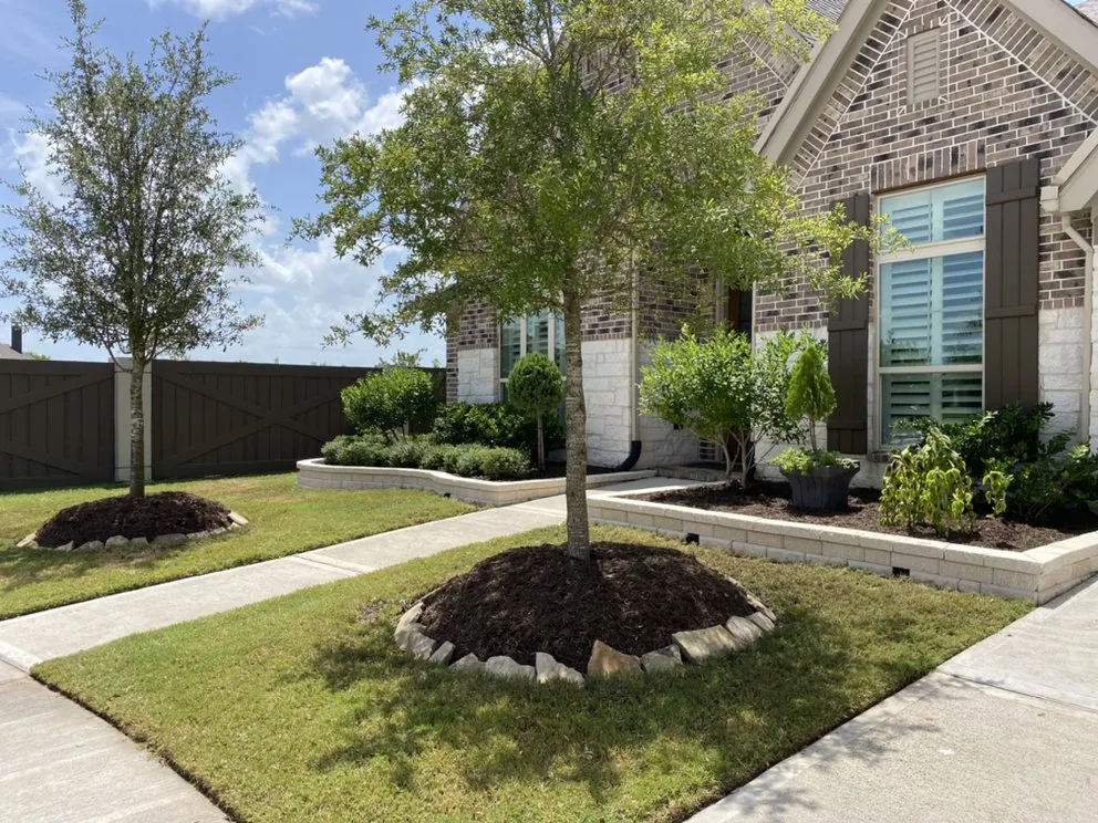 Custom outdoor landscaping for year-round maintenance across Houston, TX - Frankies landscape