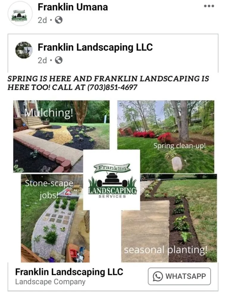 Trusted yard maintenance for residential properties across North Springfield, VA - Franklin Landscaping