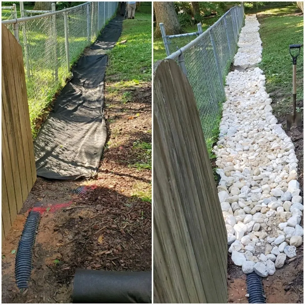 Affordable garden landscaping for year-round maintenance in North Springfield, VA by Franklin Landscaping