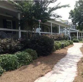 Custom garden landscaping for year-round maintenance in Belmont, NC by Franklin Lawn and Landscaping