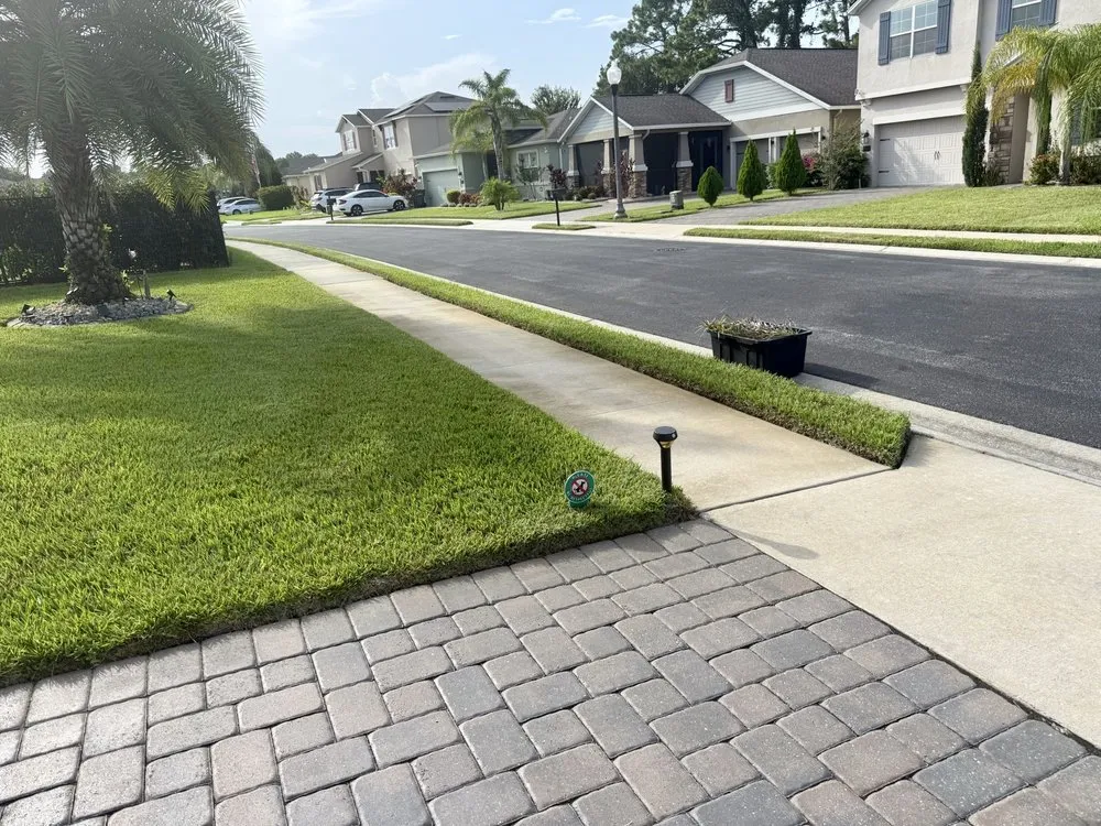Affordable garden landscaping in North Port, FL by Franklin's Landscape