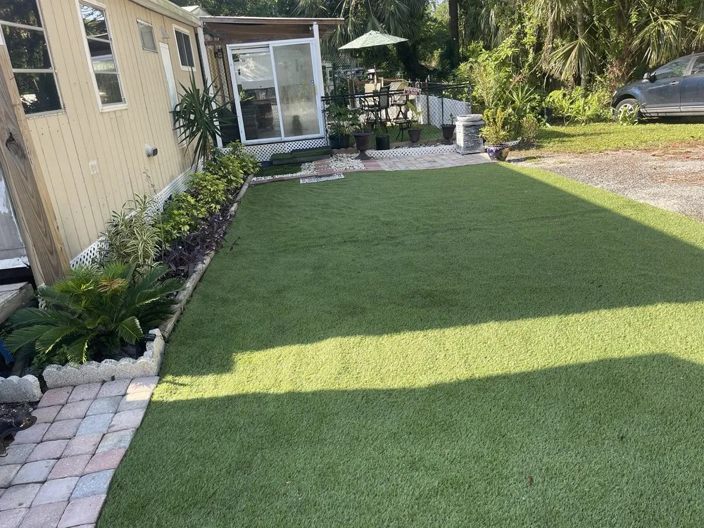 Professional yard cleanup service for beautiful yards across New Port Richey, FL - Frank's All in One Services