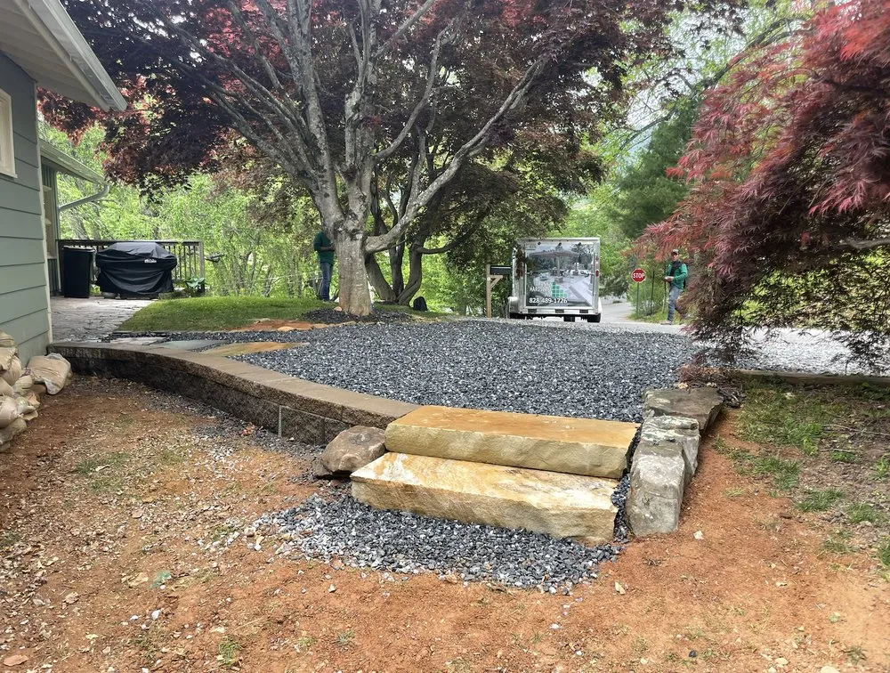 Top-rated outdoor landscaping in Hendersonville, NC by Frank's Hardscape