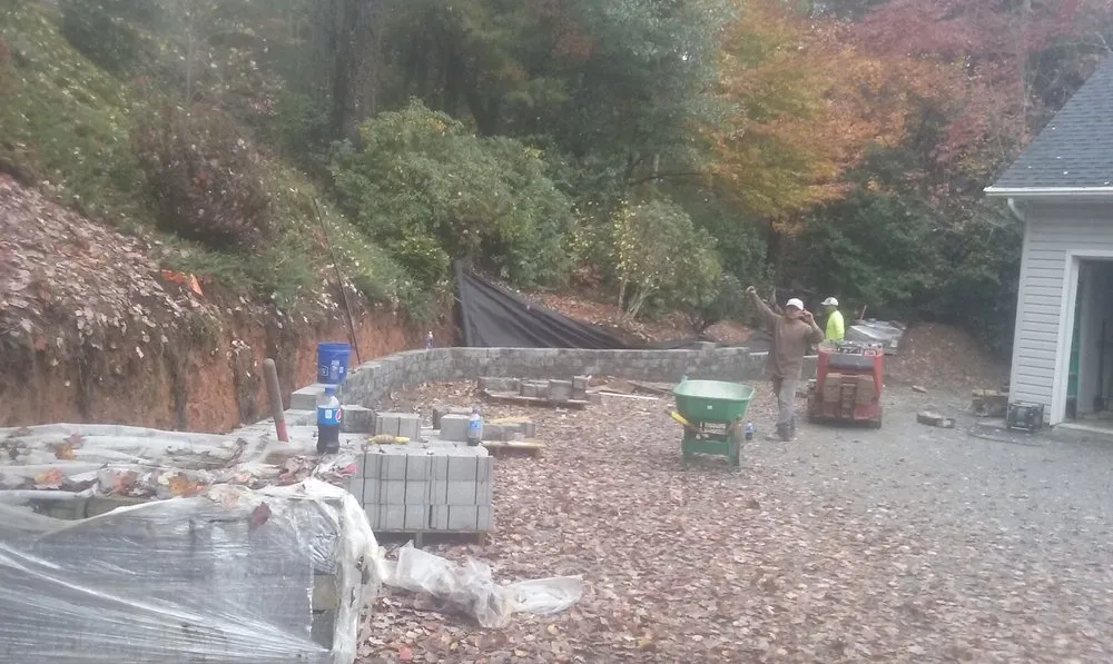 Professional outdoor landscaping for year-round maintenance across Hendersonville, NC - Frank's Hardscape