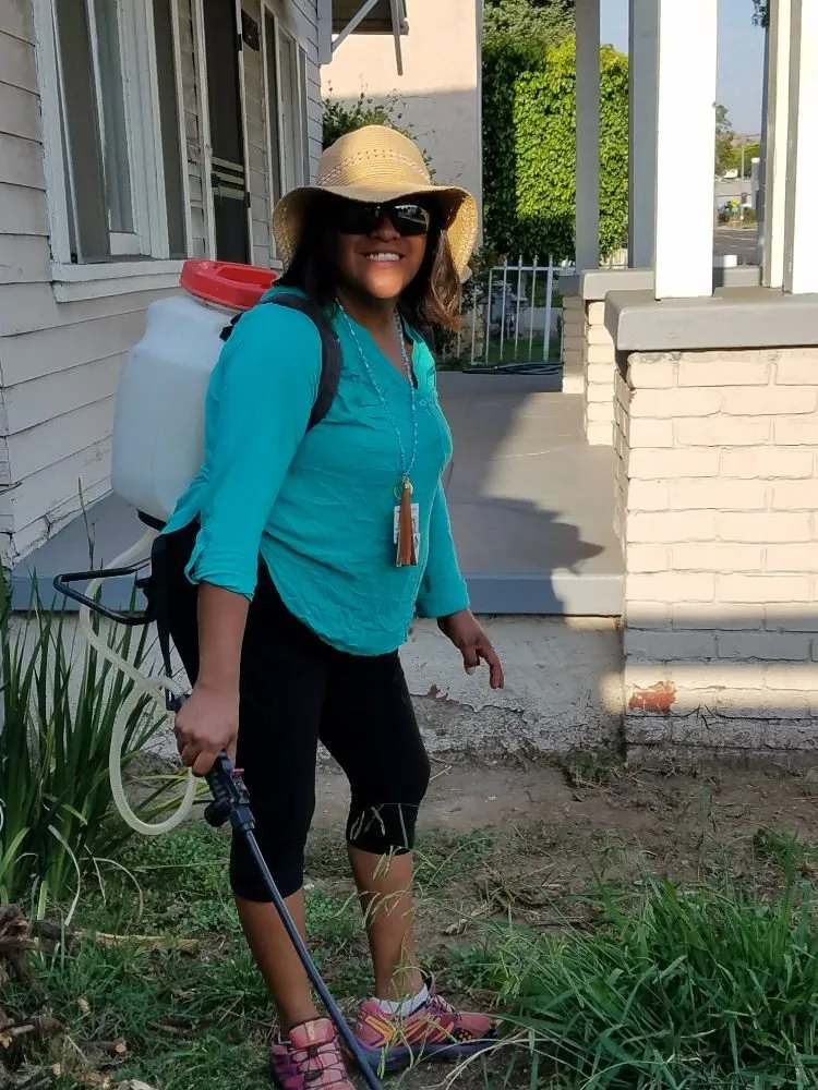 Custom lawn mowing service for homes in Whittier, CA by Franks Landscape Design