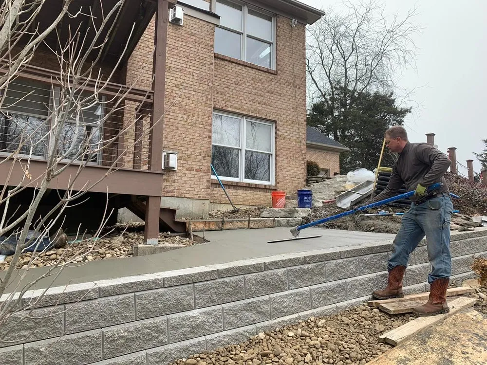 Expert landscape design in Cincinnati, OH by Franks Landscaping & Property Maintenance