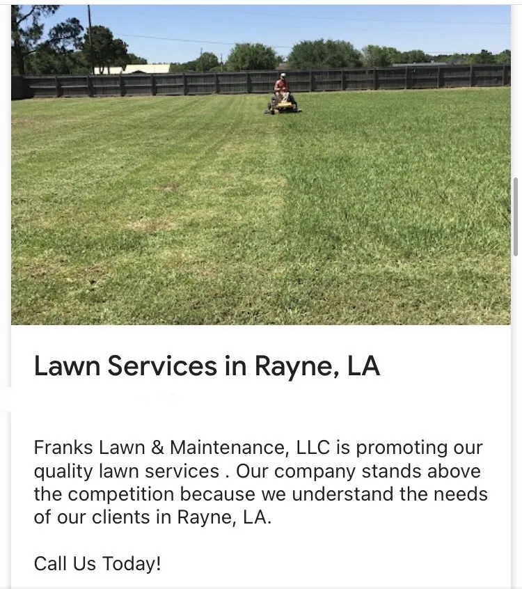 Trusted landscaping services in Rayne, LA by Franks Lawn & Maintenance