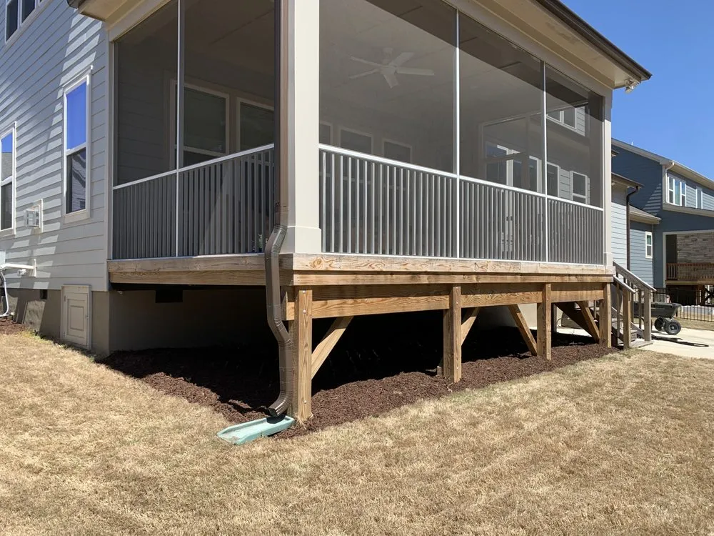 Top-rated garden landscaping with custom design in Hillsborough, NC by Frank’s lawn care