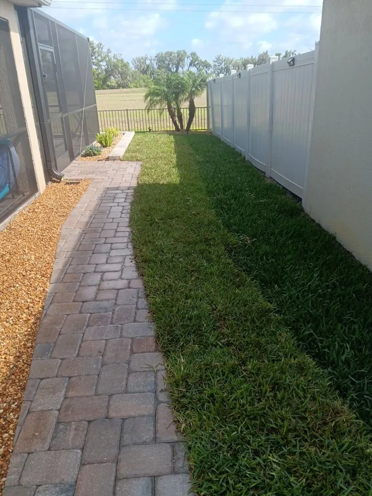 Custom landscape installation in Ocala, FL - Franks Unlimited Landscaping