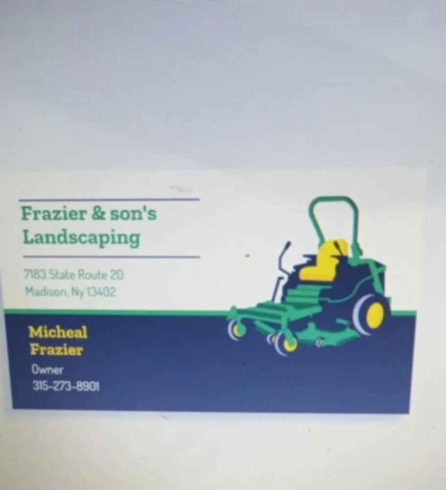 Reliable yard cleanup service in Madison, NY by Frazier And Son's Landscaping