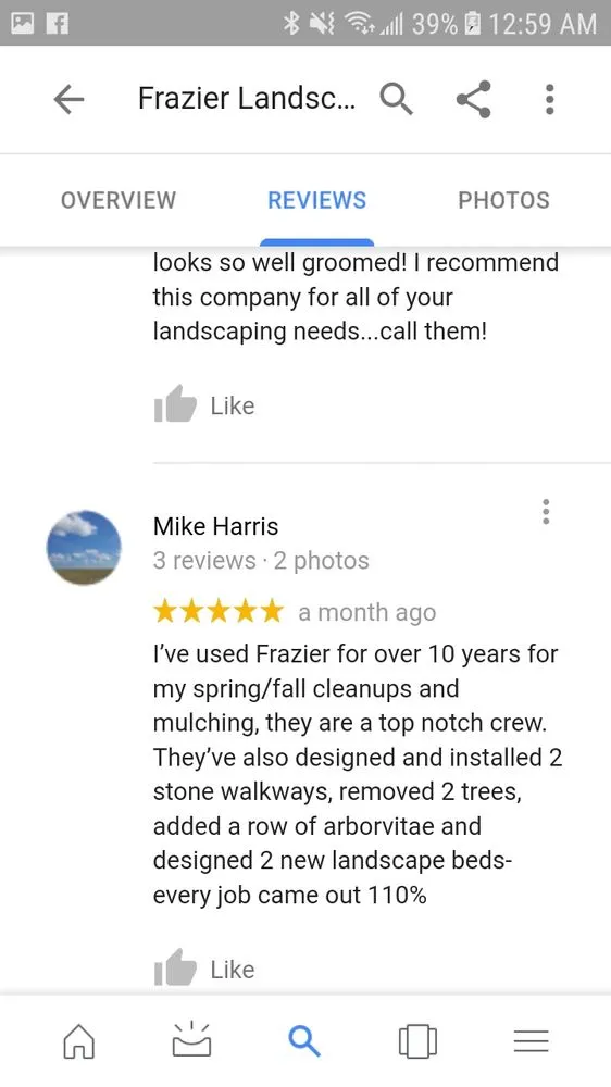 Professional landscape installation in Horsham, PA by Frazier Landscapers