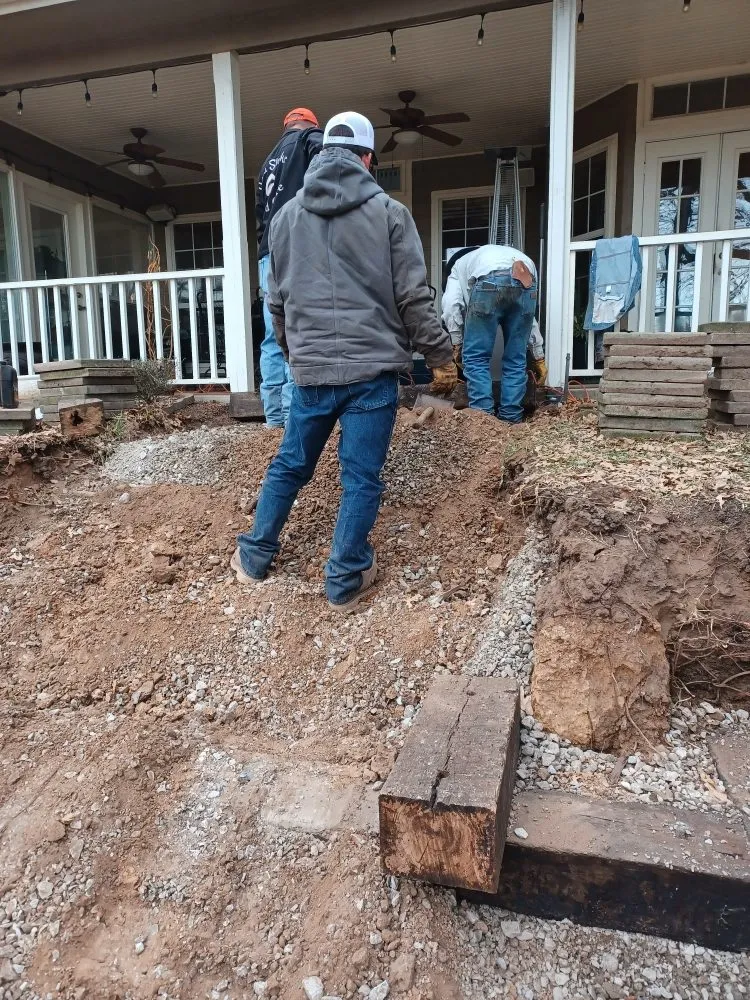 Professional landscape design in Springtown, TX by Frazier