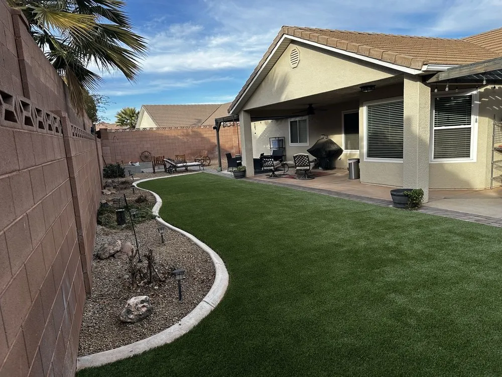 Expert outdoor landscaping in St. George, UT by FRDM Turf