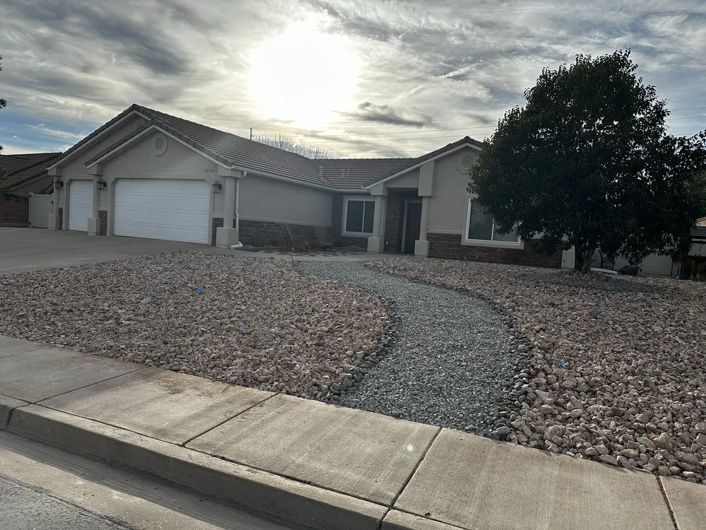 Top-rated yard cleanup service for residential properties in St. George, UT by FRDM Turf