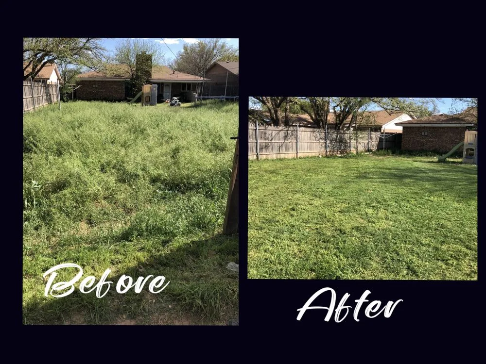 Reliable lawn mowing service for year-round maintenance in Mansfield, TX by Fred Lawn & Light