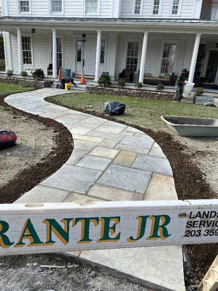 Affordable landscape design for beautiful yards in Greenwich, CT by Fred N Durante Jr Construction Services