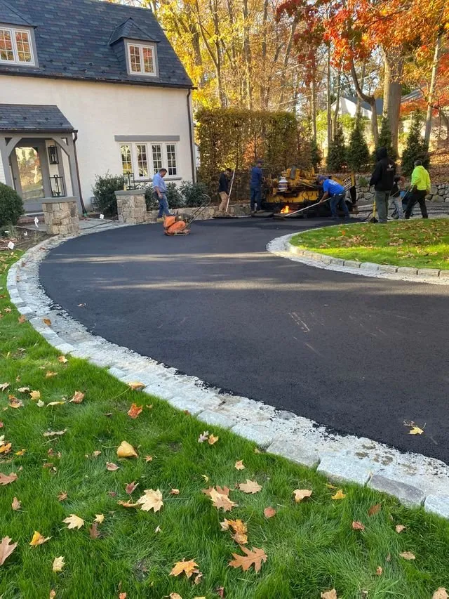 Custom landscape design in Greenwich, CT - Fred N Durante Jr Construction Services