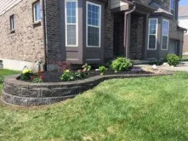 Professional landscape installation for residential properties in Mason, OH by Freddy's Commercial Lawn Care