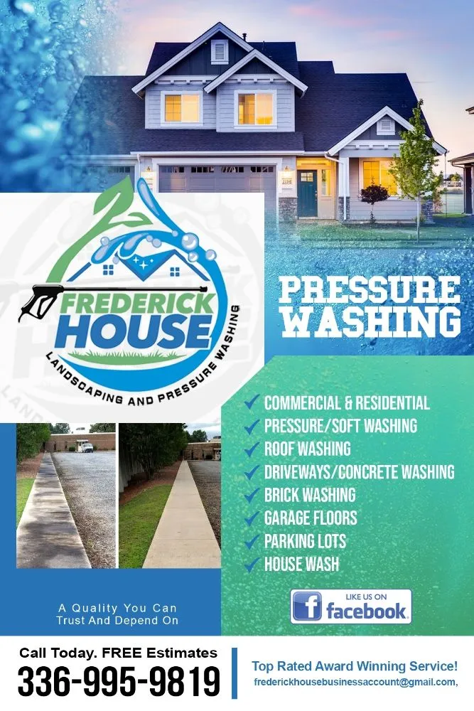 Local outdoor landscaping in Rural Hall, NC - Frederick House