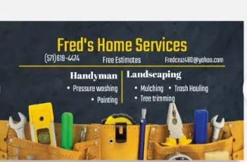 Local garden landscaping in Woodbridge, VA by Fred's Home Services