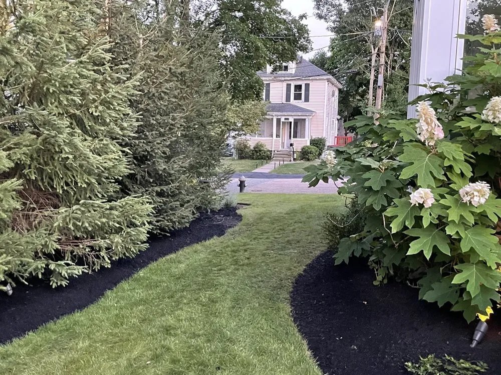 Professional residential landscaping for residential properties in Brockton, MA by Fred's Landscaping & Irrigation