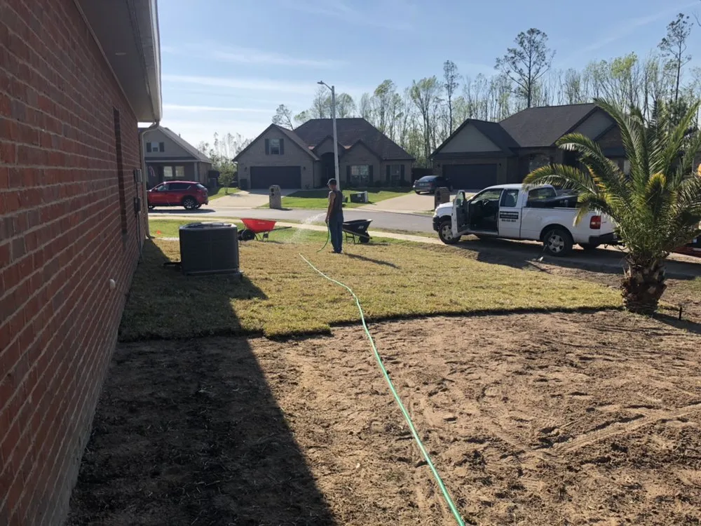 Professional residential landscaping in Panama City, FL by Fred's Lawn & Land Restoration