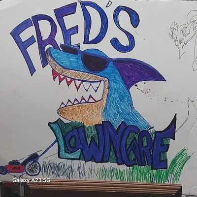 Fred's Lawncare Logo