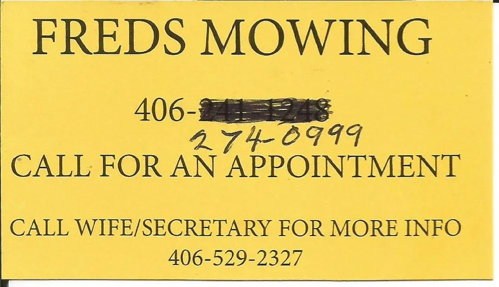 Professional garden landscaping experts serving Clinton, MT - Fred's Mowing