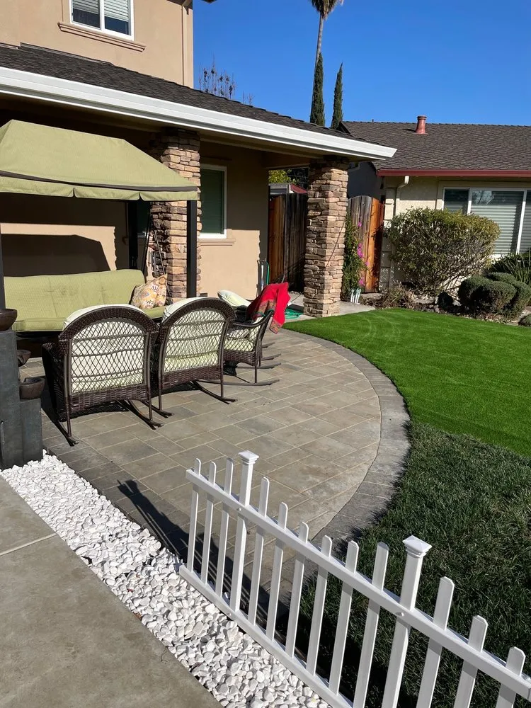 Local landscape installation with custom design in Hayward, CA by Fredy Martinez Landscaping Maintenance