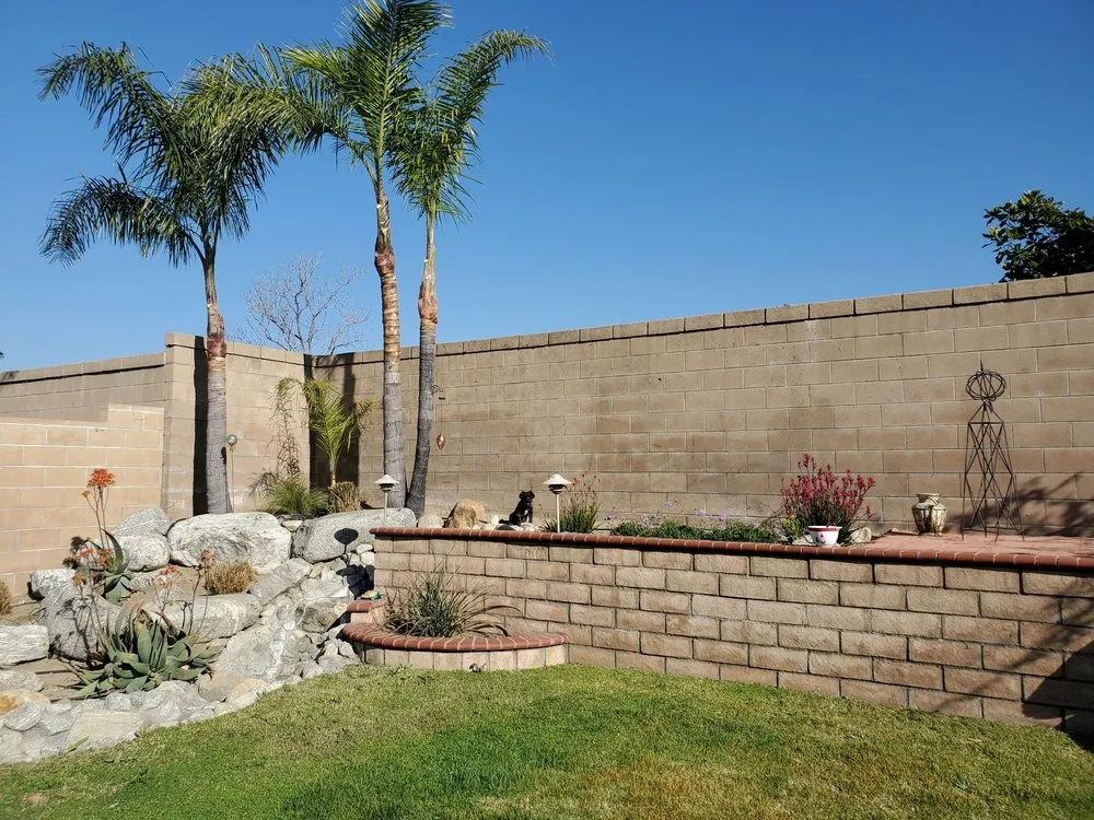 Custom residential landscaping with custom design across Rancho Cucamonga, CA - Fredy's Gardening & Landscaping Services