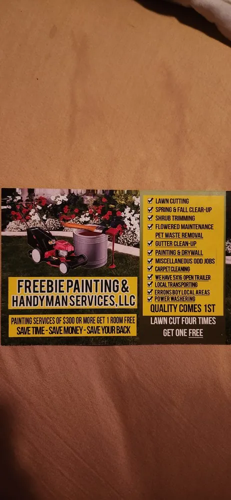 Reliable residential landscaping for year-round maintenance in St Helen, MI by Freebie Painting & Handyman Services