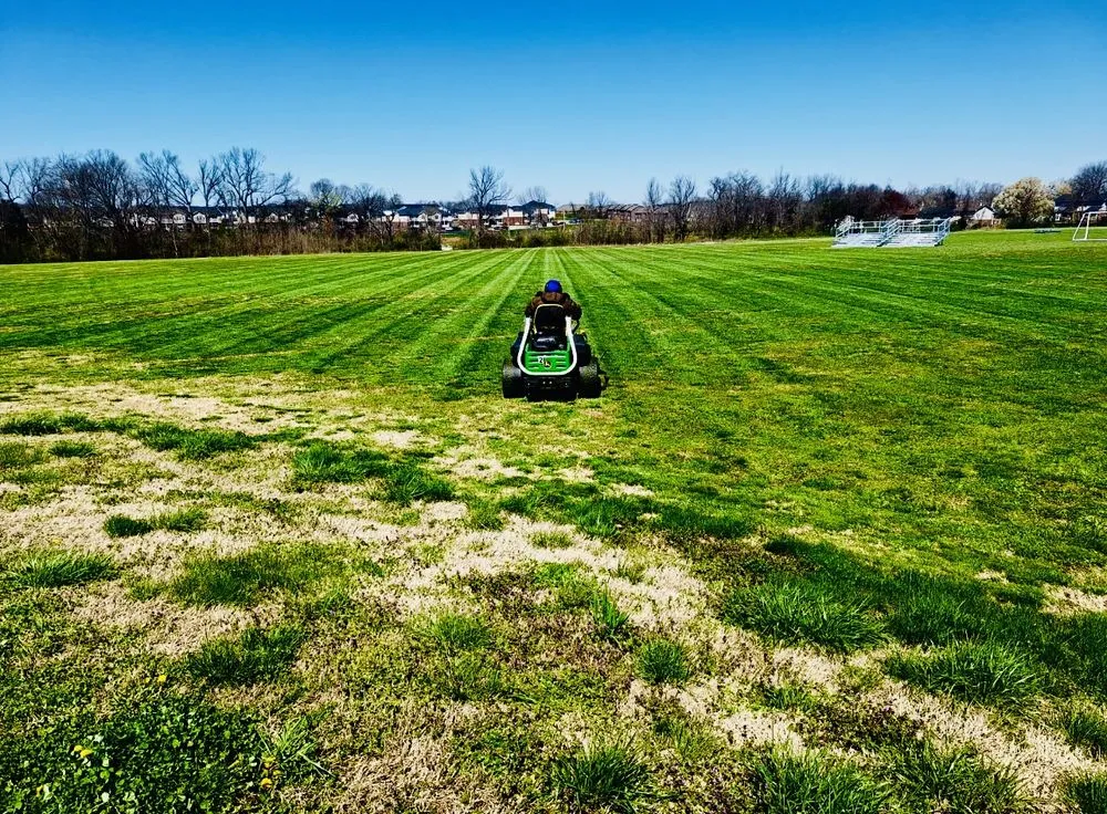 Professional landscape installation in Bowling Green, KY by Freedom Cuts