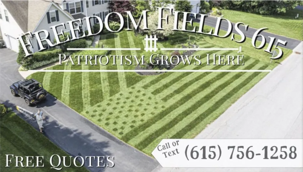 Trusted landscaping services in Gallatin, TN - Freedom Fields 615