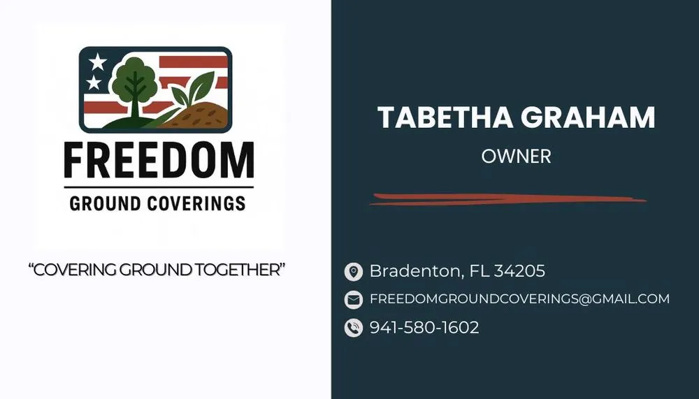 Affordable yard maintenance in Bradenton, FL by Freedom Ground Coverings