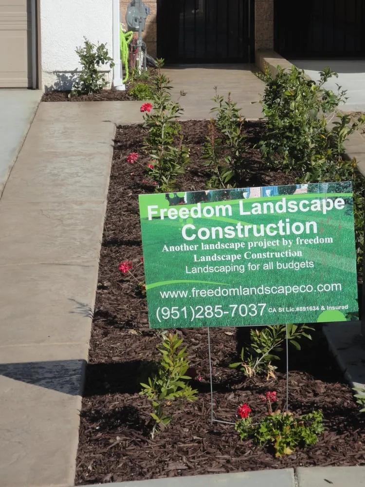 Affordable yard maintenance experts serving Homeland, CA - Freedom Landscape Construction