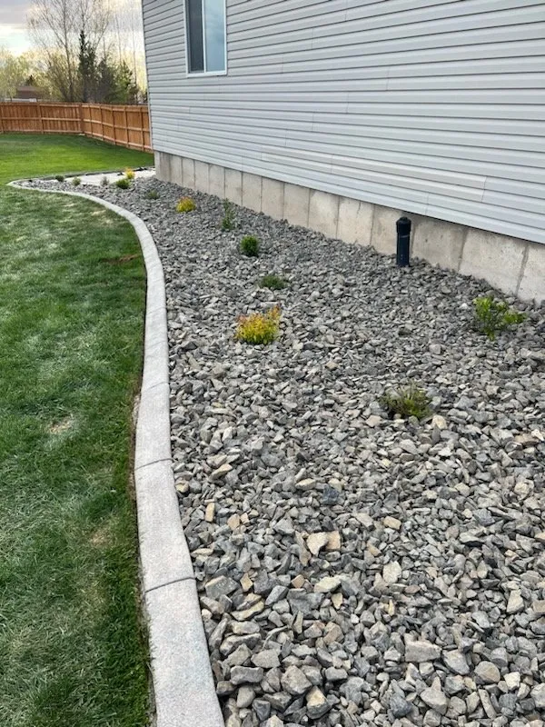 Custom landscape installation near you in Rigby, ID by Freedom Landscaping