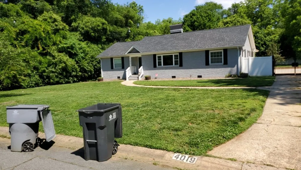 Custom outdoor landscaping for residential properties in Monroe, NC by Freedom Lawn Care an Landscape