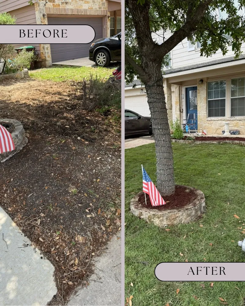 Top-rated garden landscaping experts serving San Antonio, TX - Freedom Lawncare And Tree Services