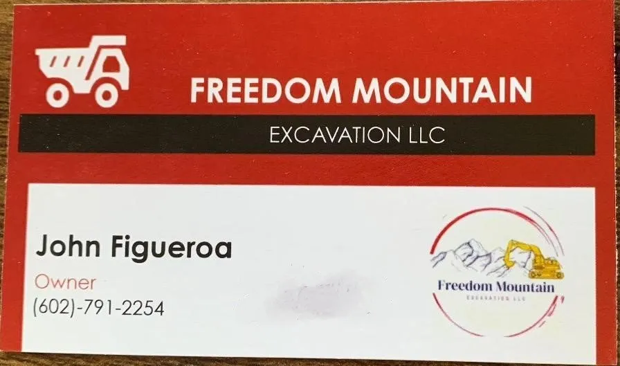 Top-rated landscape installation in Queen Creek, AZ by Freedom Mountain Excavation