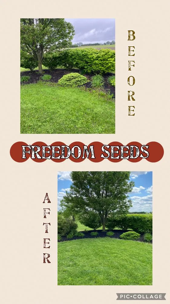 Reliable garden landscaping in Marysville, OH by Freedom Seeds Mowing