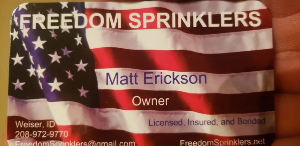 Reliable residential landscaping with custom design in Weiser, ID by Freedom Sprinklers