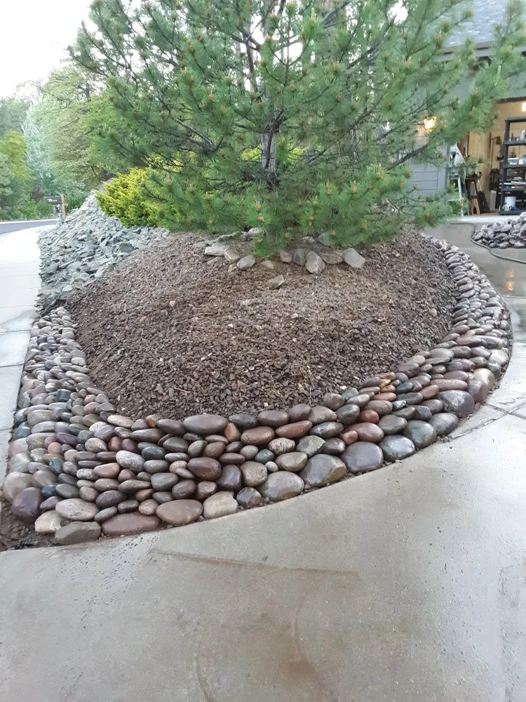 Custom garden landscaping with custom design across Chino Valley, AZ - Freedom Star Land and General Maintenance