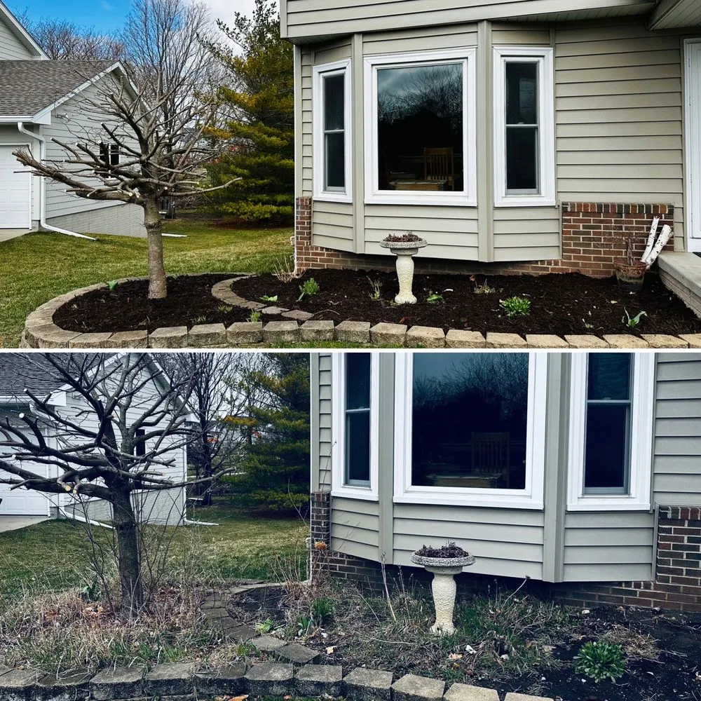 Affordable landscaping services with custom design in Boone, IA by Freedom Tree Care