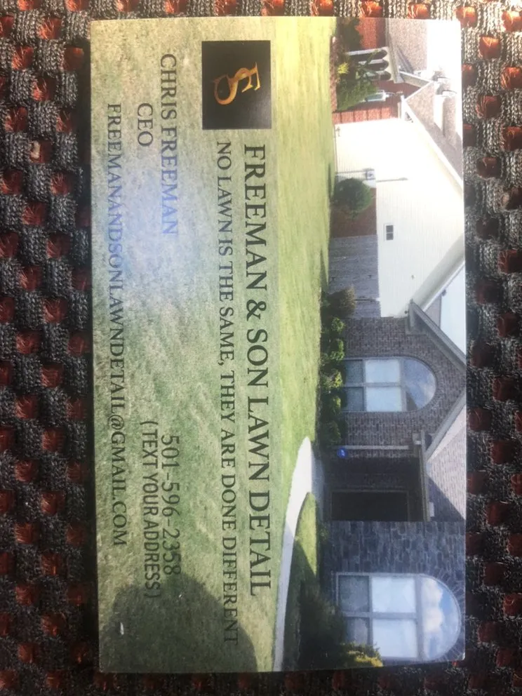 Top-rated lawn mowing service for residential properties across Jacksonville, AR - Freeman & Son Lawn Detail