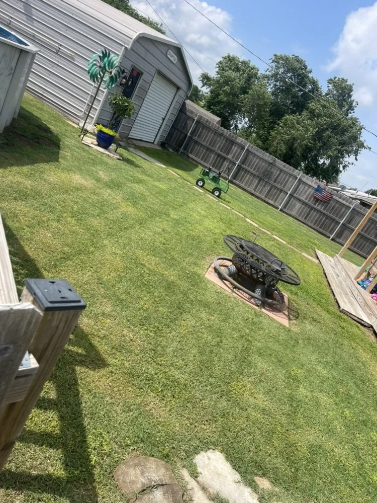 Expert residential landscaping for residential properties in Chickasha, OK by Freeman Lawn Care