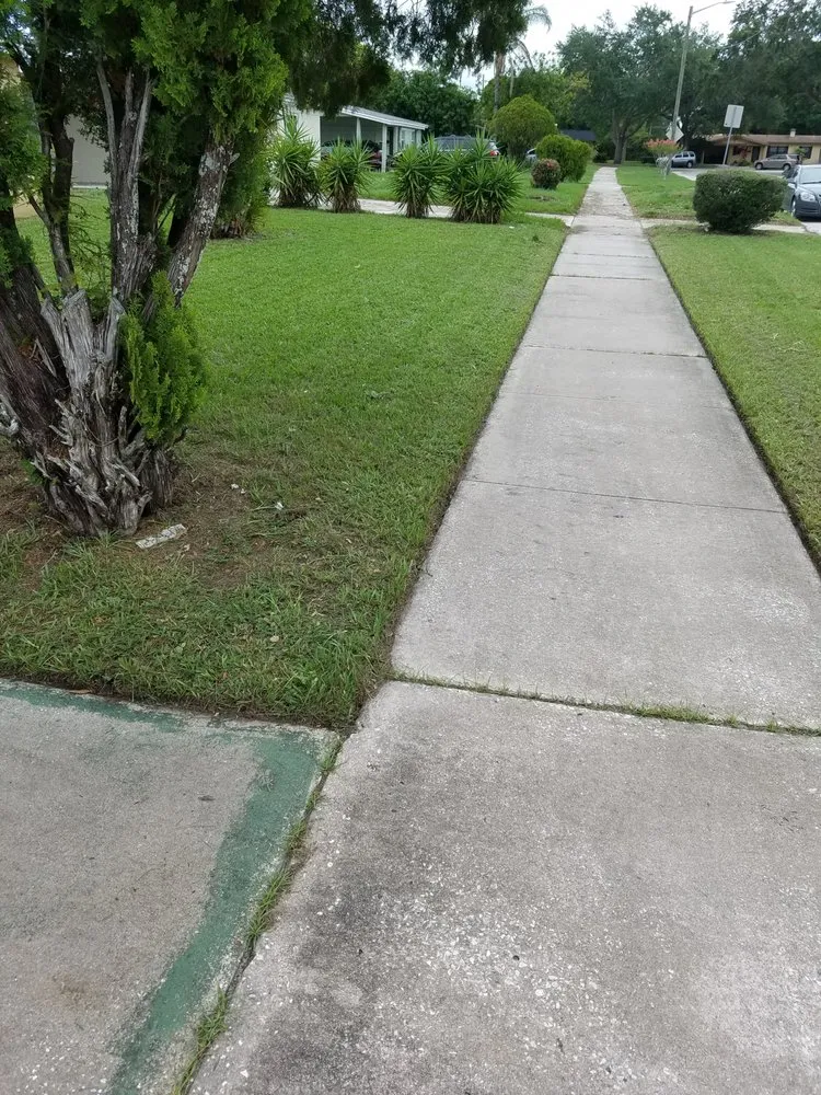 Reliable garden landscaping for beautiful yards in Orlando, FL by Freeman's All Purpose Services LLC